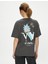 Rick And Morty Tişört Baskılı Kısa Kollu Bisiklet Yaka 3