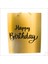 Happy Birthday Altın Karton Çanta, 32 x 26 x 10 cm - 1 Adet 3