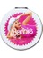 Barbie Baskılı Ayna Yuvarlak Kişiye Özel Isim Baskılı Cep Aynası 7 cm (Kapaklı ve Büyüteçli) 1