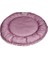 Petzz Sunflower Çift Taraflı Peluş Kedi ve Köpek Yatağı Gri/pembe 85 cm 1