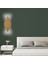 Pilli Modern Dekoratif Duvar Aydınlatması Aplik Gece Lambası Gold (Beyaz) 2
