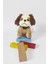 Peluş Tasmalı Köpek Anahtarlık -14 cm -Kahve- Oyuncak-Çanta Süsü - Doğum Günü Hediyesi 1