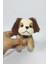 Peluş Tasmalı Köpek Anahtarlık -14 cm -Kahve- Oyuncak-Çanta Süsü - Doğum Günü Hediyesi 2