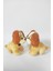 2 Adet Peluş Tasmalı Köpek Anahtarlık -14 cm -Turuncu- Oyuncak -Çanta Süsü - Doğum Günü Hediyesi 3