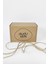 Peluş Tombik Güllü Ayıcık Anahtarlık -15 Cm- Kahve - Oyuncak - Çanta Süsü - Doğum Günü Hediyesi 3