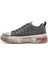 18219 Ithal Fashion Erkek Deri Sneakers Ayakabı 3
