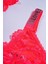 Neon Oranj Love Secret Taşlı Mikro Dolgulu Sütyen Takım 251 4