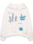 Bugs Bunny Baskılı Kapüşonlu Beyaz Sweatshirt 7S10008-80194 3