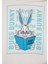 Bugs Bunny Baskılı Kapüşonlu Beyaz Sweatshirt 7S10008-80194 5