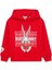 Bugs Bunny Baskılı Kapüşonlu Kırmızı Sweatshirt7S10036-70471 1