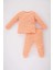Kız Bebek Çiçekli Uzun Kollu Waffle Pijama Takımı B9240A524SP 1