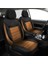 Renault Clio 3 2005-2012 Trend Serisi Tay Tüyü Oto Koltuk Kılıfı Taba 1