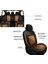 Renault Clio 3 2005-2012 Trend Serisi Tay Tüyü Oto Koltuk Kılıfı Taba 2