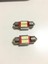 Japon Tip Sofit Ampul 12 Volt Beyaz 12 Ledli 31MM 2 Adet Sofit LED 1
