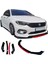 Fiat Egea Uyumlu Ön Lip 4 Parça Tampon Eki Fiat Egea Karlık Model Lip 2