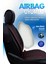 seat Cordoba Uyumlu Lüks Deri Oto Koltuk Kılıfı Ön Arka Set Siyah Kırmızı Marjinal Series Fs 5
