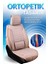 Fresh Start Hyundai İX55 Uyumlu Lüks Deri Oto Koltuk Kılıfı Ön Arka Set Bej Marjinal Series Fs 4