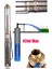 4sdm4/6 Paslanmaz Çelik Dikey 6 Kademeli Derin Kuyu Dalgıç Pompası 4'' 0.5 Hp Monofaze Max 42 Mt 1