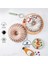 Cake Pro Dilimli Rosegold Döküm Kek Kalıbı 1