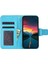 Samsung Galaxy M13 Için 4g Şok Geçirmez Flip Cüzdan Kılıfı Stand Tam Koruma Anti-Fall Pu Deri Telefon Kapak Baby Mavi (Yurt Dışından) 1