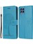 Samsung Galaxy M53 Için 5g Stand Pu Deri Kılıf Baskılı Baykuş Ağacı Desen Cüzdan Kapağı Kayış Mavisi (Yurt Dışından) 2