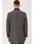 PLT8367 Dewberry Erkek Palto-Düz Gri 2