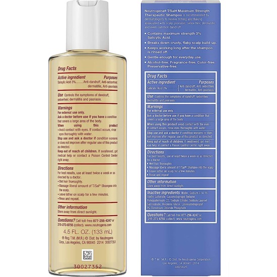 Neutrogena T/sal Therapeutic Şampuan 133ML Fiyatı