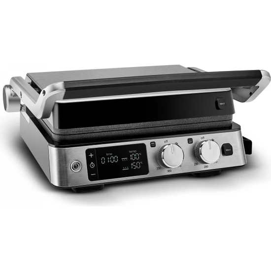 Karaca Compact Steel Sear And Grill Inox 2008 Izgara ve Tost Makinesi