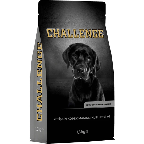 Challenge Kuzu Etli Yetişkin Köpek Maması 1,5 kg