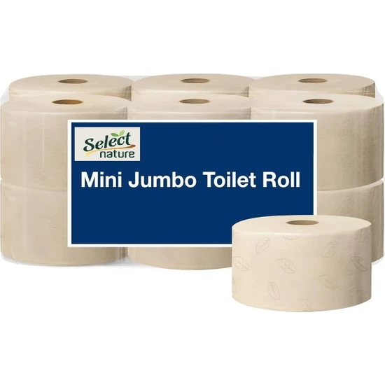 Select Nature Yeni Nesil Mini Jumbo Tuvalet Kağıdı 12 Adet