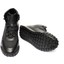 00490 Siyah Deri Sneaker Erkek Bot 5
