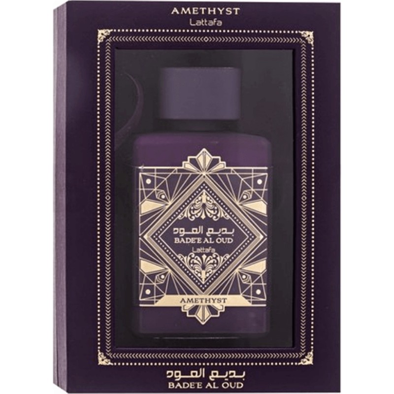 Lattafa 100 ml Badee Al Oud Amethyts Oryantal EDP Kadın ve Erkekler İçin Lüks Koku