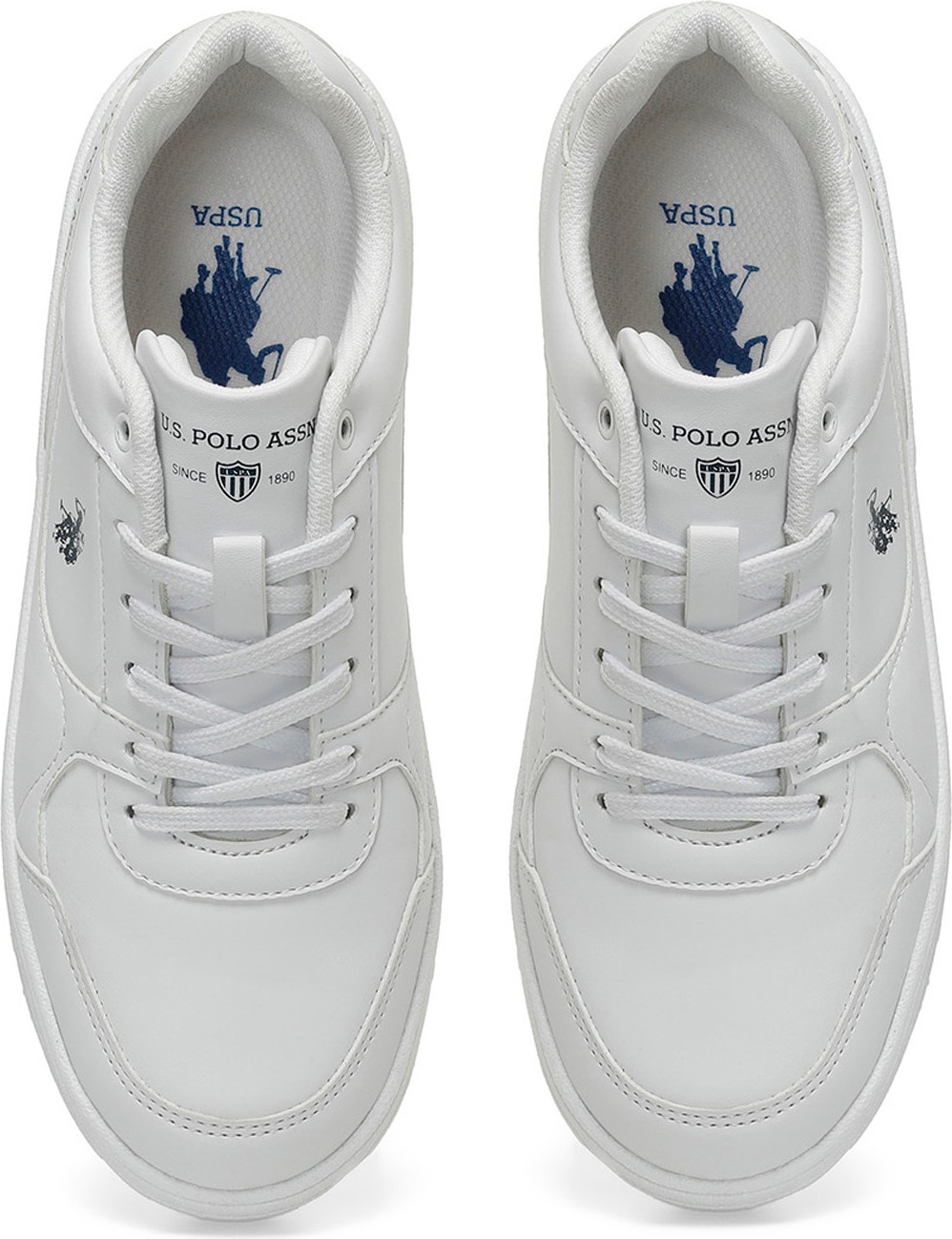 U.S. Polo Assn. Lee Wmn 4fx Beyaz Kadın Sneaker görsel 4