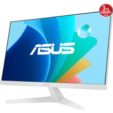 ASUS VY249HF-W 23,8 IPS BEYAZ 1920x1080 1MS 100HZ HDMI VESA 3YIL EYECARE PLUS,FLICKER-FREE,CERCEVESIZ,DUSUK MAVI ISIK,Kaplama Monitör