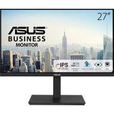 ASUS VA27ECPSN 27 IPS FREESYNC 1920x1080 5MS 75HZ DP HDMI USB-C USB MM VESA 3YIL RJ45, EYECARE, FLICKER-FREE,CERCEVESIZ,DUSUK MAVI ISIK Monitör