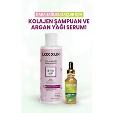 Loxxun Kolajen Şampuan Ve Argan Yağı Serum Seti