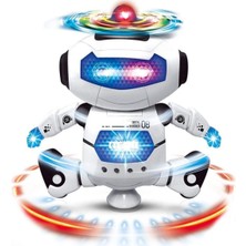 Hepsilazım 3D Işıklı Dans Eden Robot Müzikli Eğlence ile Çocuklar İçin Tasarlandı