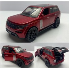 Hepsilazım Diecast, Metal Oyuncak Araba Range Rover Jip 12 cm Çek Bırak Model Araç