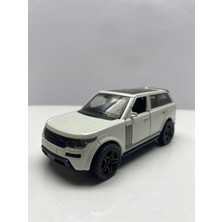 Hepsilazım Die Cast Metal Range Rover Jip 12 cm Oyuncak Araba Çek Bırak Model Araba Kapı Bagaj Açılır