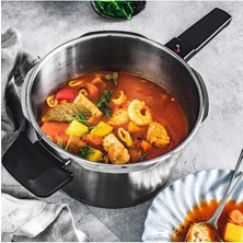 Fissler Vitaquick Premium 6+3,5 Lt Düdüklü Tencere 2'li Set+ Cam Kapaklı