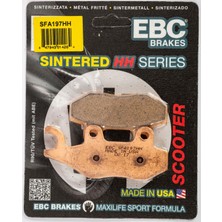 Ebc SFA197HH 2004-2006 Kymco Aktiv 125 Uyumlu Ön Fren Balatası Sinterli Balata