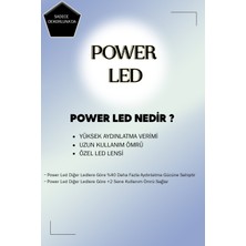 Dekorluna Modern Bolivia Tekli Turkuaz Sarkıt LED Beyaz Power Ledli Salon Mutfak Oda Hol Ledli Avize