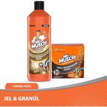 Mr. Muscle Jel ve Granüllü Lavabo Açıcı Temizlik Seti