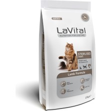 La Vital Kuzulu Premium Kısır Kedi Maması 1.5 kg 5'li Paket