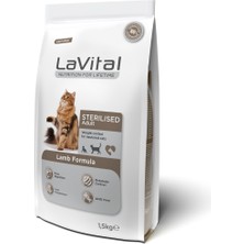 La Vital Kuzulu Premium Kısır Kedi Maması 1.5 kg 4'lü Paket