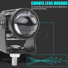 Xiyu Shop 1 Adet Hafif Stil Araba LED Çalışma Işığı Projektör Lens Hi-Lo Işın Motosiklet Kir Bisiklet Spot Işığı Yardımcı Lamba Kamyonlar Için LED Sis Lambası Suv'lar Utv Atv (Yurt Dışından)