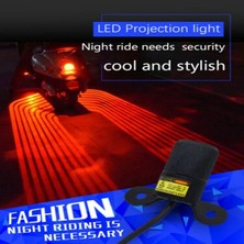 Xiyu Shop Mavi Motosiklet Melek Kanatları LED Projeksiyon Lambası Gövde Kapı Gölgesi Lazer Karşılama Işıkları Oto Arka Lambaları Oto Dekoratif Işık (Yurt Dışından)