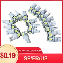 Xiyu Shop H15 15 Adet LED Işıklar Ar LED Işıklar T10 LED Işıklar Için Iç Ampul Smd Kama W5W Otomatik Aksesuarlar Için V Diyot Lambası (Yurt Dışından)
