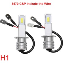 Xiyu Shop H11 Stili 6000K 2 Adet H4 H7 H11 H8 H Hb4 H Hb3 LED Mini Araba Far Ampülleri Headlam Lm Oto Sis Işığık 4300K (Yurt Dışından)