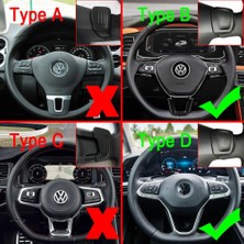 Xiyu Shop Mavi Stil Volkswagen Golf 7 Için Shift Paddle Alltrack Mk7 Passat B8 Vw Varyant Tiguan Jetta Mk6 Araba Direksiyon Dsg Shifter Uzatma (Yurt Dışından)